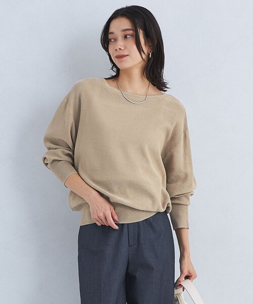 セール】シャーリー 2WAY プルオーバー ニット -ウォッシャブル