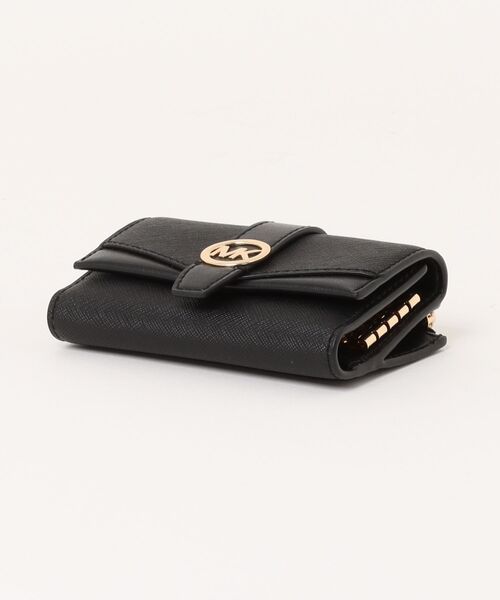 MICHAEL KORS(マイケルコース)の「GREENWICH フラップ キーケース スモール(キーケース/キーアクセサリー・レディース・ブラック・FREE)」の4枚目の写真
