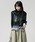 Chicki`bNj́uFake Leather Semi-Double Riders Jacket / Z~_uC_[XWPbgiC_[XWPbgjvbubN