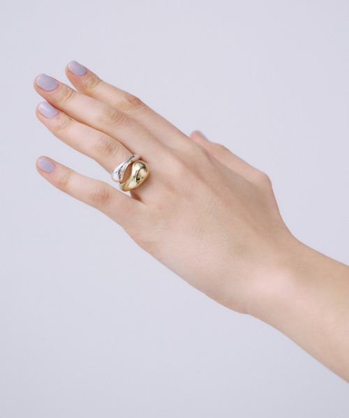 JOSE MOON(ジョゼムーン)の「volume hug ring/ボリュームハグリング(リング・レディース・その他/シルバー・FREE)」の5枚目の写真