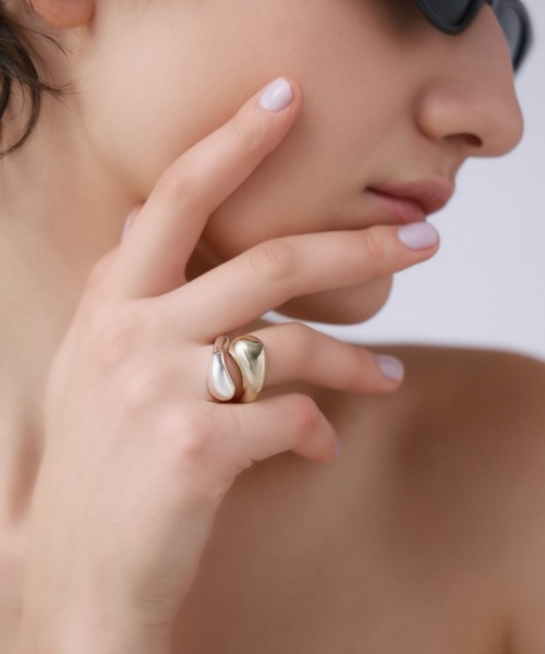 JOSE MOON(ジョゼムーン)の「volume hug ring/ボリュームハグリング(リング・レディース・その他/シルバー・FREE)」の6枚目の写真