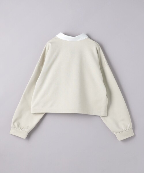 UNITED ARROWS(ユナイテッドアローズ)の「ウラケ ポロカラー カットソー(Tシャツ/カットソー・レディース・ナチュラル/ブラック・FREE)」の13枚目の写真