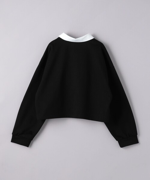 UNITED ARROWS(ユナイテッドアローズ)の「ウラケ ポロカラー カットソー(Tシャツ/カットソー・レディース・ナチュラル/ブラック・FREE)」の18枚目の写真