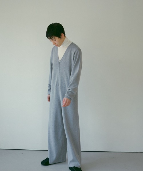 セール】【e/rm】2WAYニットオールインワン（つなぎ/オールインワン