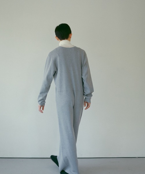 e/rm（イーアールエム）の「【e/rm】2WAYニットオールインワン（つなぎ/オールインワン・レディース・ブラック/グレー系その他2・FREE）」の4枚目の写真