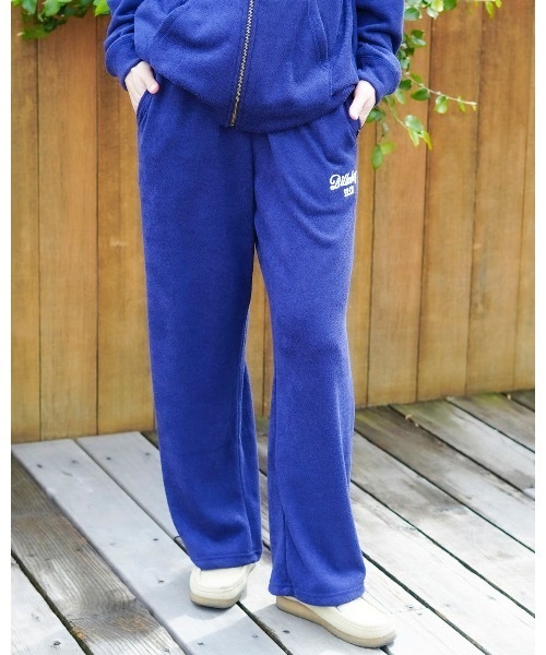 BILLABONG(ビラボン)の「BILLABONG レディース 【CHILLWEAR】 PILE LONG PANTS ロングパンツ 【2025年春夏モデル】/ビラボンセットアップ対応ロゴ刺繍ロングパンツ(その他パンツ・レディース・グレー/ネイビー/ホワイト・MEDIUM/LARGE)」の3枚目の写真