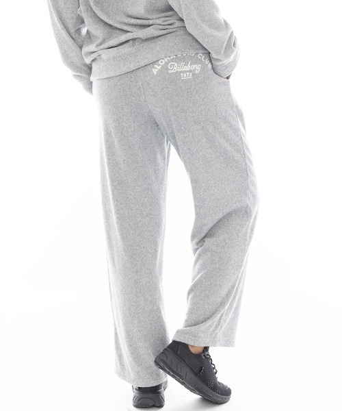 BILLABONG(ビラボン)の「BILLABONG レディース 【CHILLWEAR】 PILE LONG PANTS ロングパンツ 【2025年春夏モデル】/ビラボンセットアップ対応ロゴ刺繍ロングパンツ(その他パンツ・レディース・グレー/ネイビー/ホワイト・MEDIUM/LARGE)」の10枚目の写真