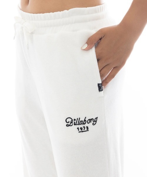 BILLABONG(ビラボン)の「BILLABONG レディース 【CHILLWEAR】 PILE LONG PANTS ロングパンツ 【2025年春夏モデル】/ビラボンセットアップ対応ロゴ刺繍ロングパンツ(その他パンツ・レディース・グレー/ネイビー/ホワイト・MEDIUM/LARGE)」の6枚目の写真