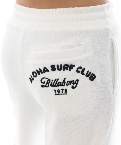 BILLABONG(ビラボン)の「BILLABONG レディース 【CHILLWEAR】 PILE LONG PANTS ロングパンツ 【2025年春夏モデル】/ビラボンセットアップ対応ロゴ刺繍ロングパンツ(その他パンツ・レディース・グレー/ネイビー/ホワイト・MEDIUM/LARGE)」の7枚目の写真