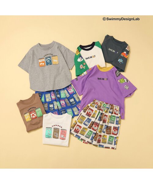 F.O.KIDS(エフオーキッズ)の「SWIMMYコラボ COME ON 福!!Tシャツ(Tシャツ/カットソー・キッズ・グリーン/パープル/チャコール・140/130/120/110/100/90/80)」の20枚目の写真