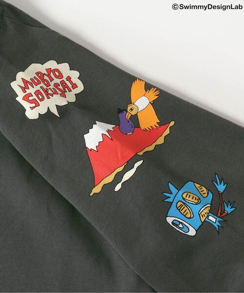 F.O.KIDS(エフオーキッズ)の「SWIMMYコラボ COME ON 福!!Tシャツ(Tシャツ/カットソー・キッズ・グリーン/パープル/チャコール・140/130/120/110/100/90/80)」の12枚目の写真