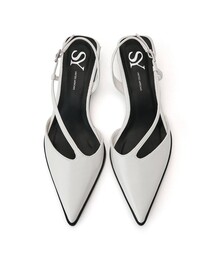 新品　Odette e Odile ポインテッドトゥ シューズ　24.5 38 ODETTE E ODILE｜オデット エ オディールのパンプス（ポイン