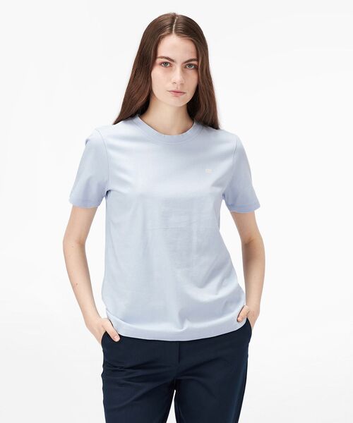 tommy jeans(トミー ジーンズ)の「クルーネックフラッグTシャツ(Tシャツ/カットソー・レディース・ホワイト/ネイビー/ブルー/レッド/イエロー/ブルー系その他・SMALL/MEDIUM/LARGE/X-SMALL)」の3枚目の写真