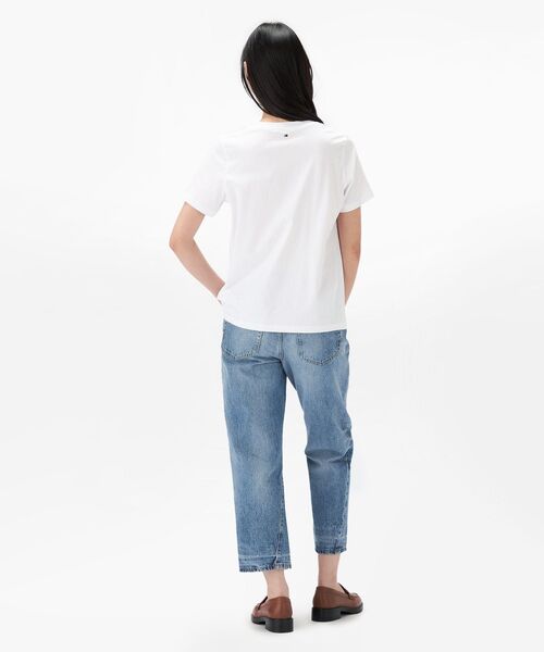 tommy jeans(トミー ジーンズ)の「クルーネックフラッグTシャツ(Tシャツ/カットソー・レディース・ホワイト/ネイビー/ブルー/レッド/イエロー/ブルー系その他・SMALL/MEDIUM/LARGE/X-SMALL)」の15枚目の写真