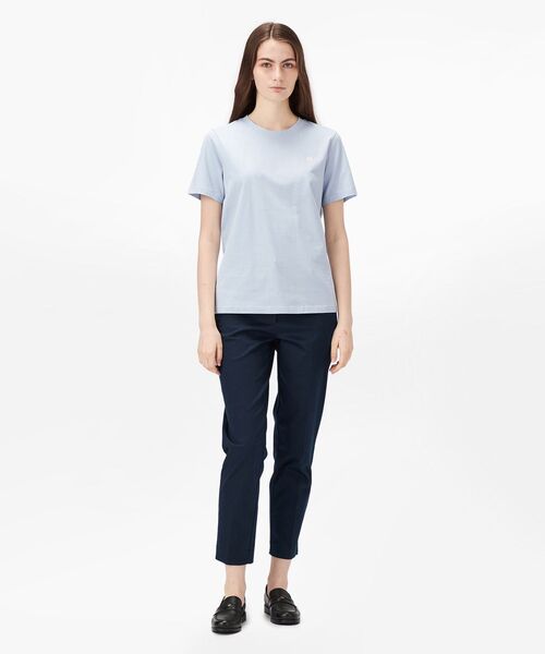 tommy jeans(トミー ジーンズ)の「クルーネックフラッグTシャツ(Tシャツ/カットソー・レディース・ホワイト/ネイビー/ブルー/レッド/イエロー/ブルー系その他・SMALL/MEDIUM/LARGE/X-SMALL)」の13枚目の写真