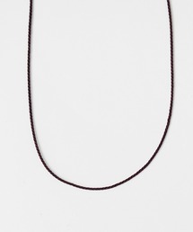 CITY SHED（シティーシェド）の「【シルク100％】カラーコードネックレス（ネックレス）」