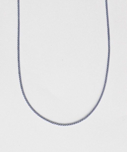 シルクコードネックレス / レインボームーンストーン | 商品