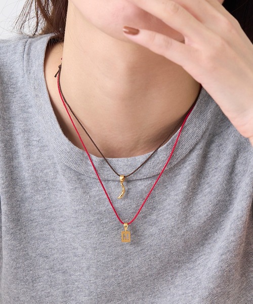 シルク100％】カラーコードネックレス（ネックレス）｜CITY SHED