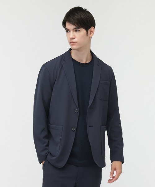 NEW BALANCE（ニューバランス）の「【アルペン限定】 ニューバランス New Balance THE CITY イージーシティジャケット（テーラードジャケット・メンズ・グレー/ダークブルー・LL/S/M/L）」の5枚目の写真