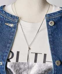 AMERICAN HOLIC | ノットチェーンロングネックレス(ネックレス)