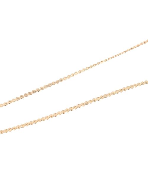 AMERICAN HOLIC（アメリカンホリック）の「ノットチェーンロングネックレス（ネックレス・レディース・シルバー/ゴールド・FREE）」の6枚目の写真