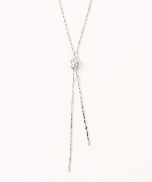 AMERICAN HOLIC（アメリカンホリック）の「ノットチェーンロングネックレス（ネックレス・レディース・シルバー/ゴールド・FREE）」の12枚目の写真