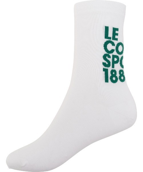 le coq sportif（ルコックスポルティフ）の「1Pソックス(ショート丈)【返品不可商品】（ソックス/靴下・メンズ・ネイビー系2/ホワイト×ブラック/ホワイト×グリーン・22-24/25-27）」の6枚目の写真