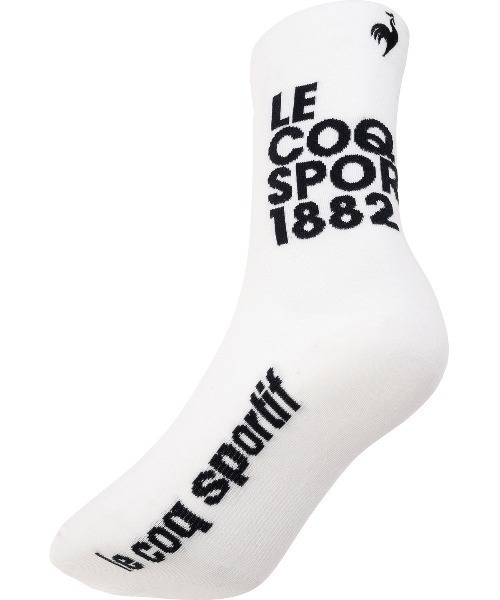le coq sportif（ルコックスポルティフ）の「1Pソックス(ショート丈)【返品不可商品】（ソックス/靴下・メンズ・ネイビー系2/ホワイト×ブラック/ホワイト×グリーン・22-24/25-27）」の8枚目の写真