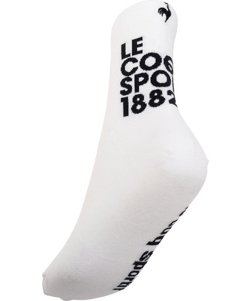 le coq sportif（ルコックスポルティフ）の「1Pソックス(ショート丈)【返品不可商品】（ソックス/靴下・メンズ・ネイビー系2/ホワイト×ブラック/ホワイト×グリーン・22-24/25-27）」の10枚目の写真