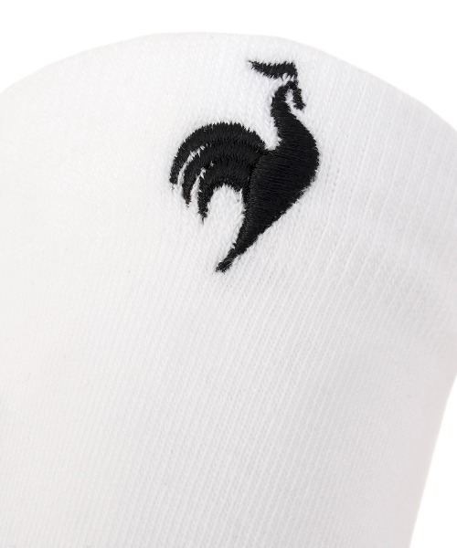 le coq sportif（ルコックスポルティフ）の「1Pソックス(ショート丈)【返品不可商品】（ソックス/靴下・メンズ・ネイビー系2/ホワイト×ブラック/ホワイト×グリーン・22-24/25-27）」の12枚目の写真