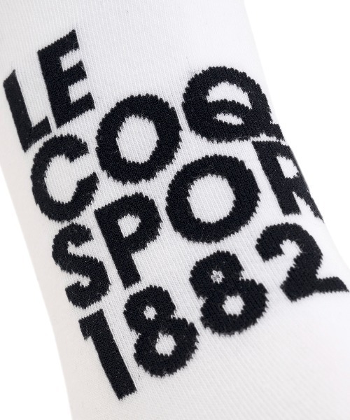 le coq sportif（ルコックスポルティフ）の「1Pソックス(ショート丈)【返品不可商品】（ソックス/靴下・メンズ・ネイビー系2/ホワイト×ブラック/ホワイト×グリーン・22-24/25-27）」の13枚目の写真