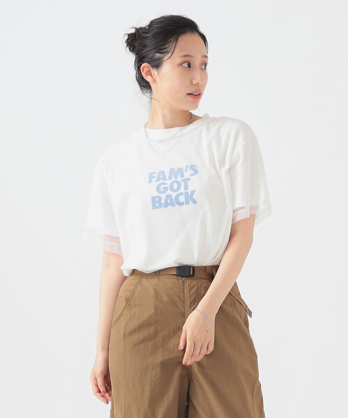 B:MING by BEAMS（ビーミングバイビームス）の「チュール × ロゴ Tシャツ セット（Tシャツ/カットソー・レディース・ホワイト/チャコールグレー/ブラック・FREE）」の19枚目の写真