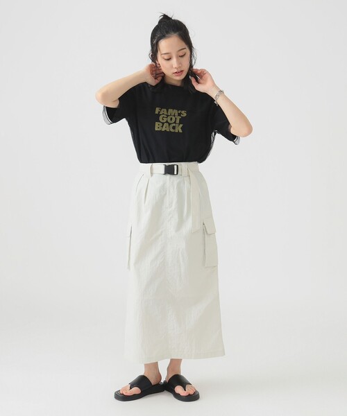 B:MING by BEAMS（ビーミングバイビームス）の「チュール × ロゴ Tシャツ セット（Tシャツ/カットソー・レディース・ホワイト/チャコールグレー/ブラック・FREE）」の15枚目の写真