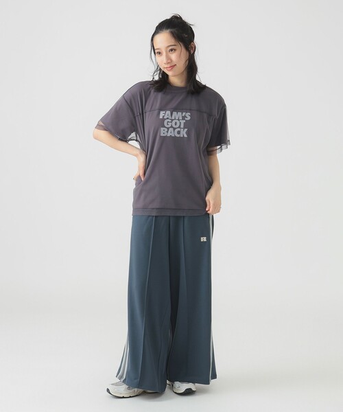 B:MING by BEAMS（ビーミングバイビームス）の「チュール × ロゴ Tシャツ セット（Tシャツ/カットソー・レディース・ホワイト/チャコールグレー/ブラック・FREE）」の9枚目の写真