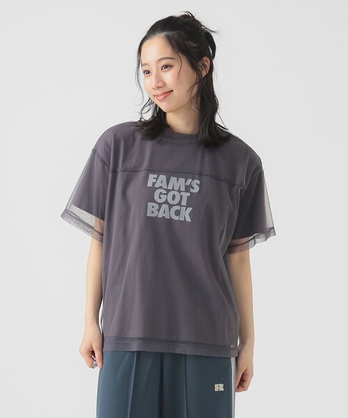 B:MING by BEAMS（ビーミングバイビームス）の「チュール × ロゴ Tシャツ セット（Tシャツ/カットソー・レディース・ホワイト/チャコールグレー/ブラック・FREE）」の12枚目の写真