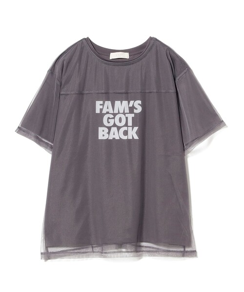 B:MING by BEAMS（ビーミングバイビームス）の「チュール × ロゴ Tシャツ セット（Tシャツ/カットソー・レディース・ホワイト/チャコールグレー/ブラック・FREE）」の13枚目の写真