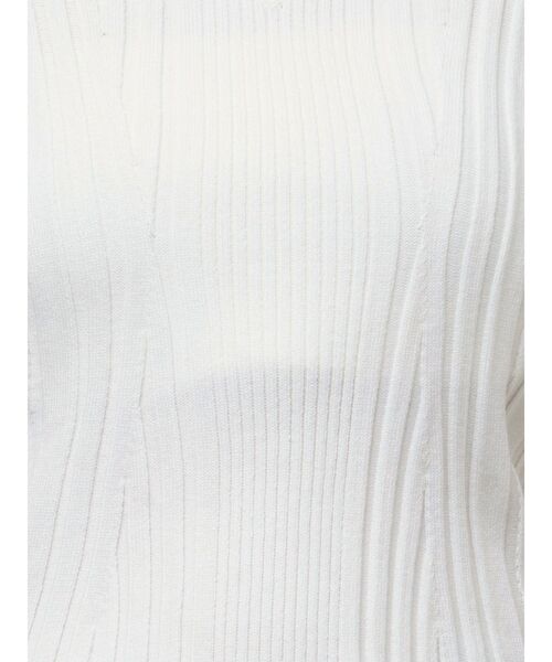 MURUA（ムルーア）の「スクエアキーネックニットタンク（タンクトップ・レディース・オレンジ/ブルー/ブラック/ベージュ/ホワイト・FREE）」の21枚目の写真