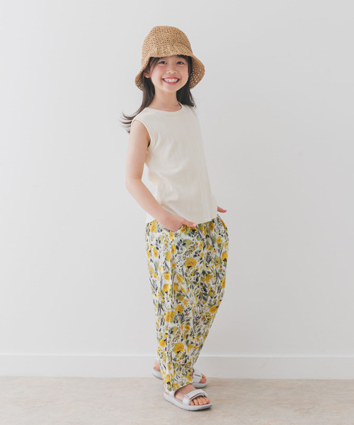 かぐれ　スモールフラワープリントイージーパンツ　アーバンリサーチ　美品 かぐれ（カグレ）の「スモールフラワープリントイージーパンツ