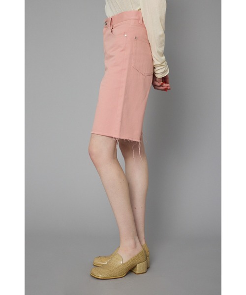 HeRIN.CYE(ヘリンドットサイ)の「Cut off half pants カットオフハーフパンツ(その他パンツ・レディース・ホワイト/ピンク/ブラック・36/38)」の8枚目の写真