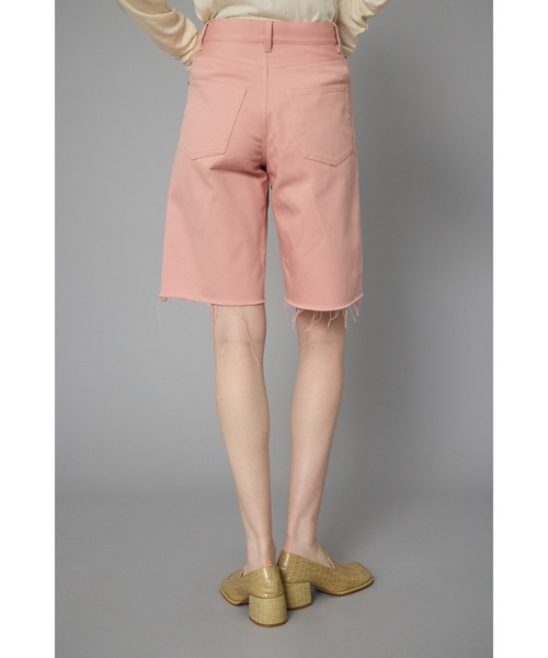 HeRIN.CYE(ヘリンドットサイ)の「Cut off half pants カットオフハーフパンツ(その他パンツ・レディース・ホワイト/ピンク/ブラック・36/38)」の9枚目の写真