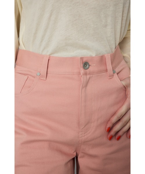 HeRIN.CYE(ヘリンドットサイ)の「Cut off half pants カットオフハーフパンツ(その他パンツ・レディース・ホワイト/ピンク/ブラック・36/38)」の10枚目の写真