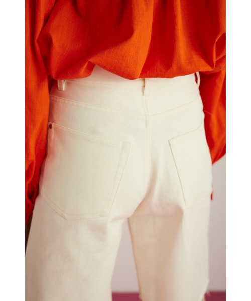 HeRIN.CYE(ヘリンドットサイ)の「Cut off half pants カットオフハーフパンツ(その他パンツ・レディース・ホワイト/ピンク/ブラック・36/38)」の18枚目の写真
