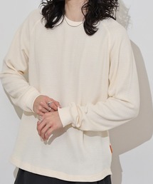 KRIFF MAYER Honeycomb waffle long T-shirt / ハニカムワッフルロングTシャツ unisex