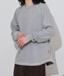 KRIFF MAYER Honeycomb waffle long T-shirt / ハニカムワッフルロングTシャツ unisex
