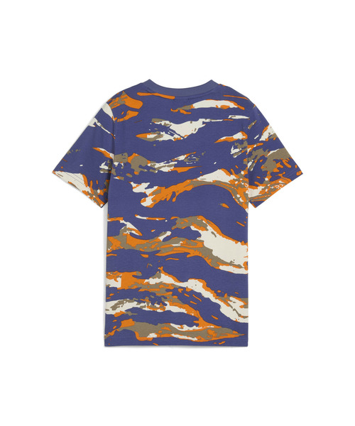PUMA（プーマ）の「PUMA プーマ ボーイズ ESS カモ AOP 半袖 Tシャツ TR B 120-160cm（Tシャツ/カットソー・キッズ・ブラック/ブルー系その他・120/130/160/140/150）」の7枚目の写真