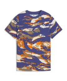 PUMA | PUMA プーマ ボーイズ ESS カモ AOP 半袖 Tシャツ TR B 120-160cm(Tシャツ/カットソー)