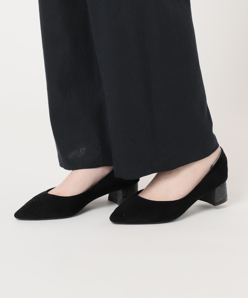 セール】リネンレーヨンタックストレートパンツ（スラックス