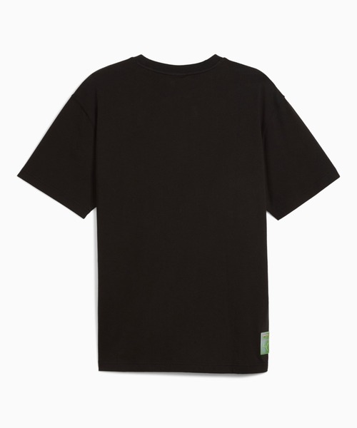 PUMA(プーマ)の「PUMA HOOPS x TMNT Relaxed Graphic Tee(プーマ フープス x ティーンエイジ・ミュータント・ニンジャ・タートルズ リラックス グラフィックTシャツ)(Tシャツ/カットソー・メンズ・ブラック系/ピンク系/ホワイト系・LARGE/X-LARGE/MEDIUM)」の11枚目の写真