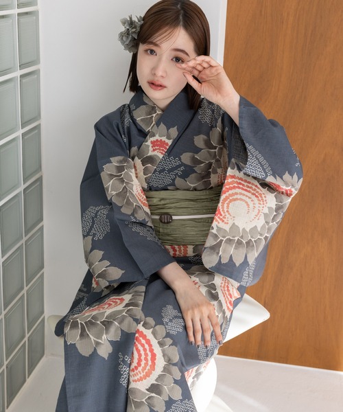 ゆかた館グレース　人気浴衣セット こだわり浴衣5点セット（浴衣）｜ゆかた館グレース（ユカタカン