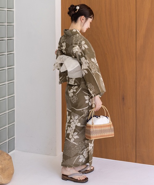 ☆新品☆ こだわり浴衣５点セット　ゆかた館グレース　Mサイズ　鞠 こだわり浴衣5点セット（浴衣）｜ゆかた館グレース（ユカタカン